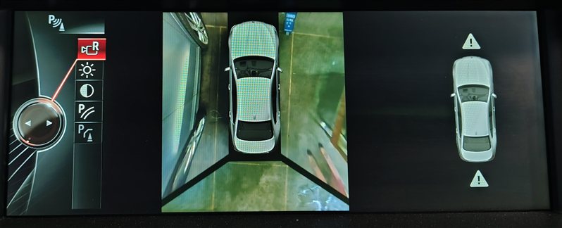 Thumbnail 2: 12-13 BMW 5 SERIES F10 LEFT DRIVER MIRROR w/FOLD MEMORY CAMERA BLIND SPOT CARBON