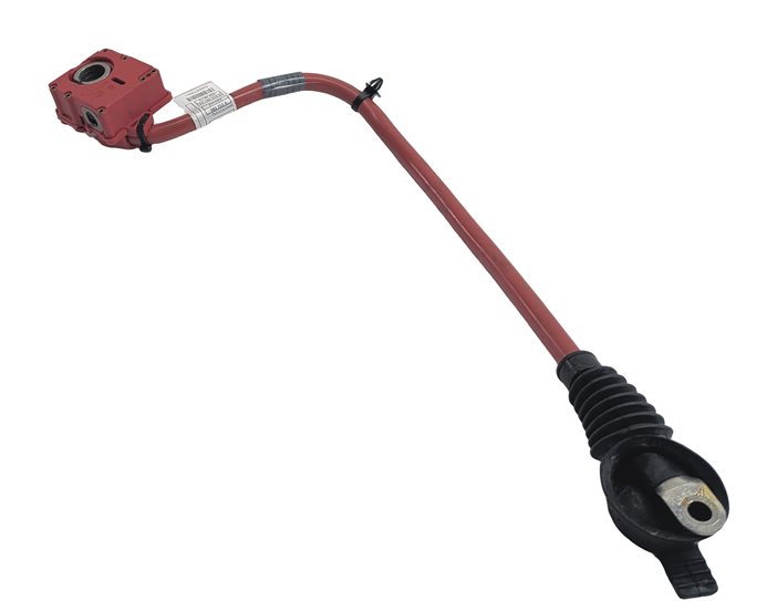 Thumbnail 2: 2013 BMW 535I (F10) HYBRID 3.0L POSITIVE BATTERY CABLE w/IBS SENSOR TERMINAL