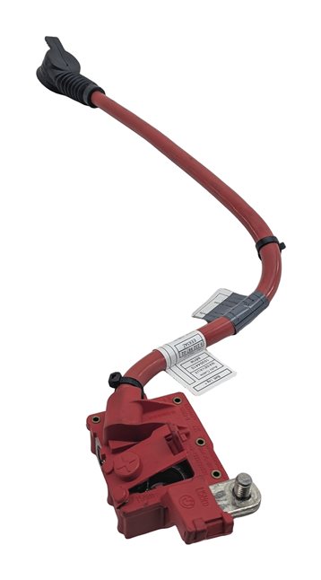 Thumbnail 4: 2013 BMW 535I (F10) HYBRID 3.0L POSITIVE BATTERY CABLE w/IBS SENSOR TERMINAL