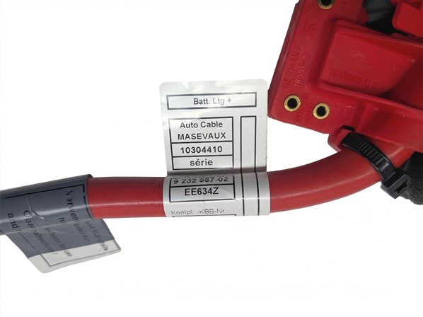 Thumbnail 5: 2013 BMW 535I (F10) HYBRID 3.0L POSITIVE BATTERY CABLE w/IBS SENSOR TERMINAL