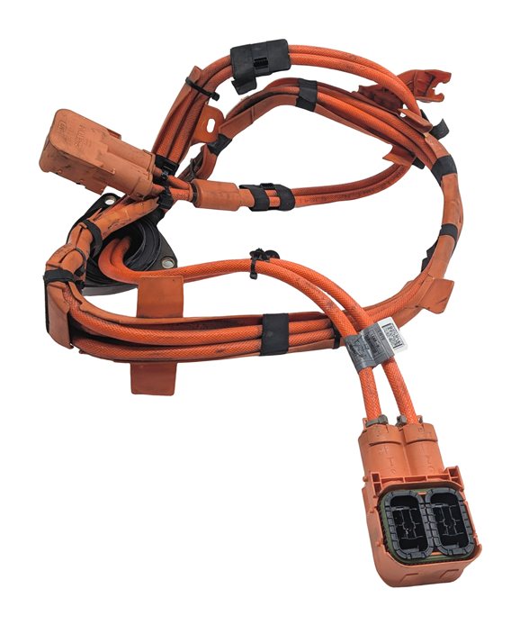 Thumbnail 3: 2013 BMW ACTIVEHYBRID 5 (F10) HYBRID HIGH VOLTAGE WIRE WIRING HARNESS ORANGE