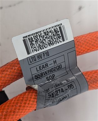 Thumbnail 8: 2013 BMW ACTIVEHYBRID 5 (F10) HYBRID HIGH VOLTAGE WIRE WIRING HARNESS ORANGE