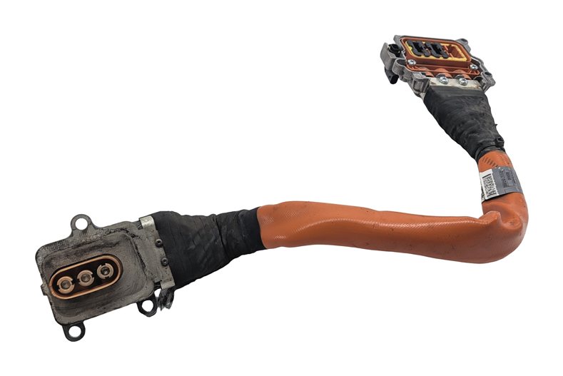 Thumbnail 5: 2013 BMW ACTIVEHYBRID 5 (F10) HYBRID HIGH VOLT CABLE w/SERVICE DISCONNECT ORANGE