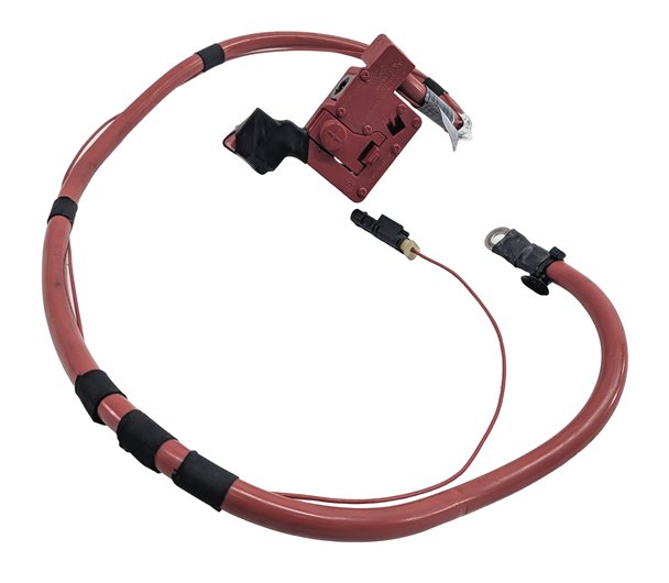 Thumbnail 2: 2013 BMW 535I (F10) HYBRID 3.0L POSITIVE BATTERY CABLE w/PYROTECHNIC COUPLER