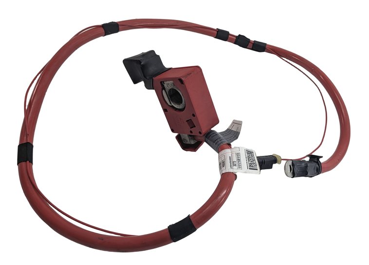 Thumbnail 4: 2013 BMW 535I (F10) HYBRID 3.0L POSITIVE BATTERY CABLE w/PYROTECHNIC COUPLER