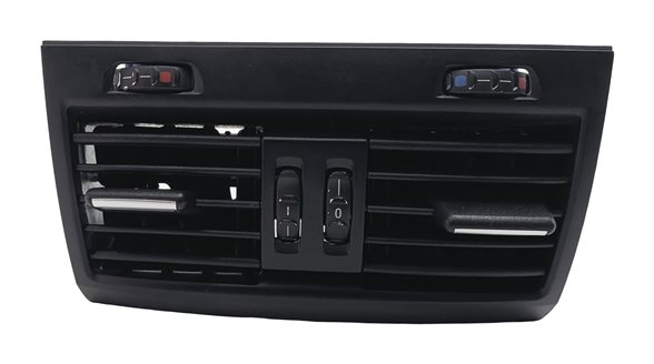 Thumbnail 2: 2013 BMW 535I (F10) HYBRID REAR CENTER CONSOLE HEAT AIR AC VENT (Black)