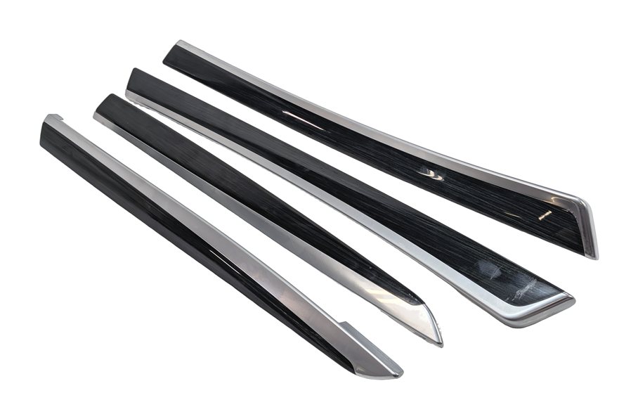 Thumbnail 13: 2013 BMW 535I F10 INTERIOR DOOR DASH CONSOLE TRIM SET (Fineline Wood)