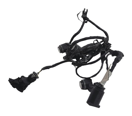 Thumbnail 2: 2013 BMW 535I F10 FRONT PARK ASSIST PDC SENSORS SET/4 w/HARNESS (White)