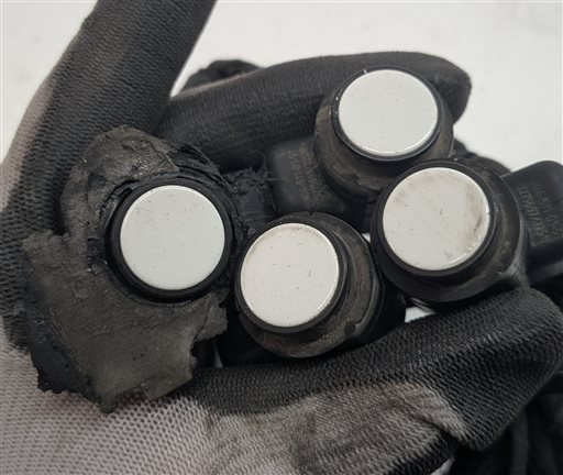 Thumbnail 5: 2013 BMW 535I F10 FRONT PARK ASSIST PDC SENSORS SET/4 w/HARNESS (White)