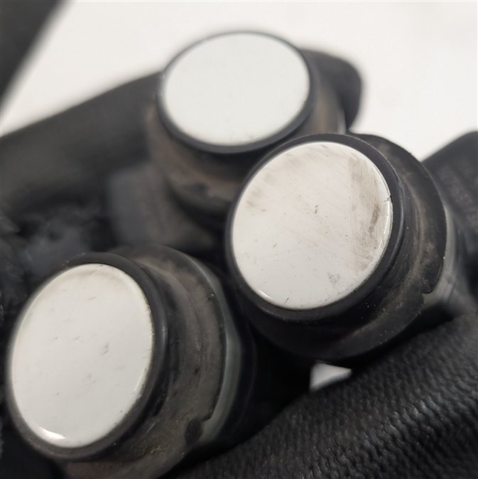 Thumbnail 7: 2013 BMW 535I F10 FRONT PARK ASSIST PDC SENSORS SET/4 w/HARNESS (White)