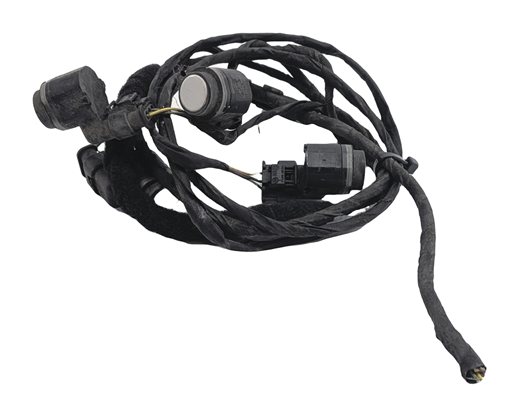 Thumbnail 2: 2013 BMW 535I (F10) REAR PARK ASSIST PDC SENSORS SET w/HARNESS (White)