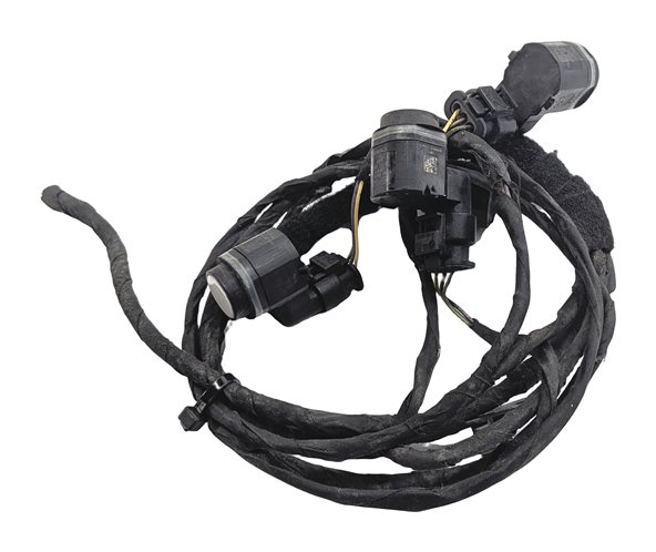 Thumbnail 3: 2013 BMW 535I (F10) REAR PARK ASSIST PDC SENSORS SET w/HARNESS (White)