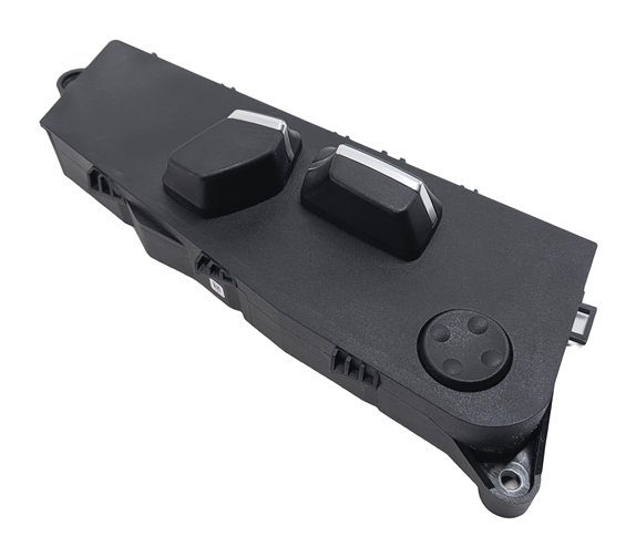 2013 BMW 535I (F10) HYBRID FRONT LEFT DRIVER POWER SEAT SWITCH w/MEMORY LUMBAR