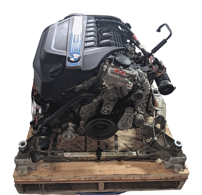 Thumbnail 2: 12-16 BMW 535I ACTIVEHYBRID 5 (F10) 3.0L N55 HYBRID ENGINE ASSEMBLY (89k)