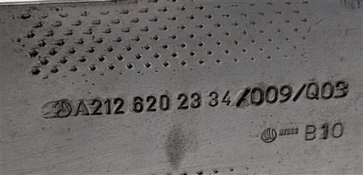 Thumbnail 6: 10-18 MERCEDES E300 E350 E400 E550 CLS550 FRONT BUMPER REINFORCEMENT IMPACT BAR