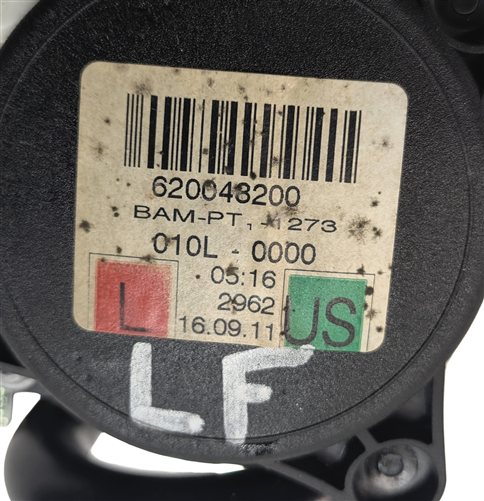 Thumbnail 5: 12-16 MERCEDES E CLS CLASS (W212 W218) LEFT DRIVER SEATBELT RETRACTOR (Black)