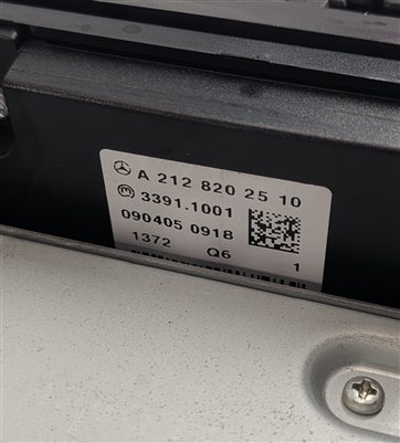 Thumbnail 6: 2012 MERCEDES E300 E350 E550 E63 (A207 C207 W207 W212) AM/FM CD COMMAND STEREO