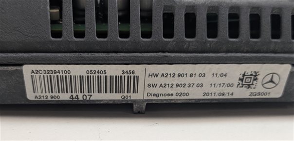 Thumbnail 7: 2010-2012 MERCEDES E300 E350 E550 E63 (W212) FRONT GPS NAVIGATION SCREEN 7.25"