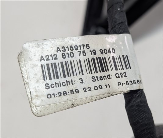 Thumbnail 7: 2010-2013 MERCEDES E-CLASS (W212) LEFT HEATED MEMORY AUTODIM DOOR MIRROR (Black)