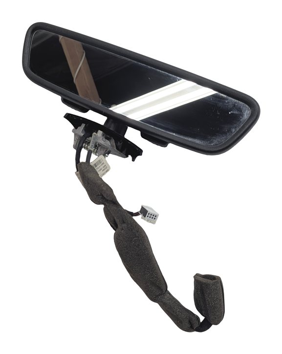 2012 MERCEDES E350 W212 REARVIEW MIRROR AUTO-DIM COMPASS HOMELINK LIGHT (Black)