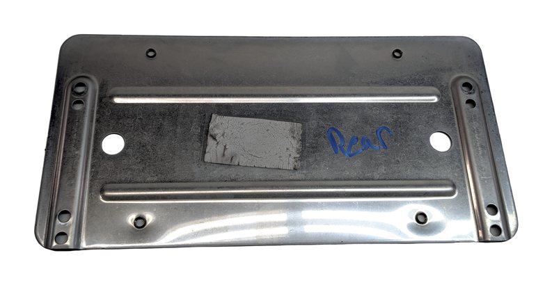 Thumbnail 2: 2012 MERCEDES E350 (W212) REAR LICENSE PLATE TAG HOLDER BRACKET MOUNT FRAME