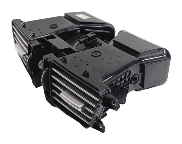 Thumbnail 4: 2012 MERCEDES E350 (W212) FRONT CENTER DASH HEAT AIR AC VENT SET/2 (Black)