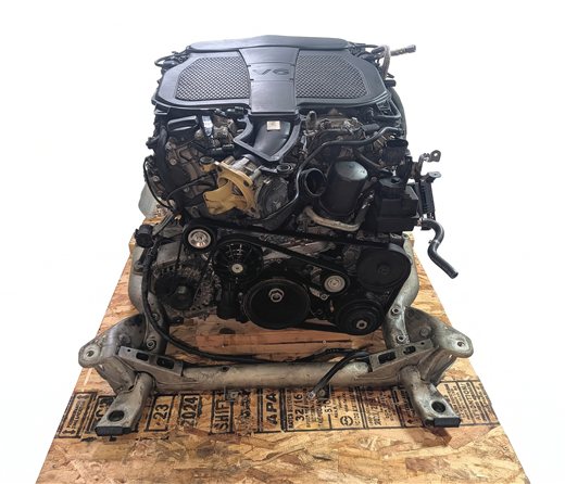 Thumbnail 3: 12-13 MERCEDES E350 (W212) 3.5L M276.952 ENGINE ASSEMBLY TESTED VIDEO (100k)