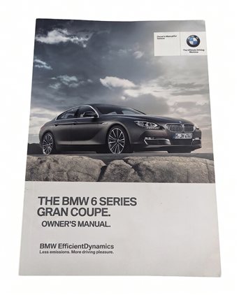 Thumbnail 5: 2013 BMW 650I GRAN COUPE F06 4.4L OWNER'S MANUAL BOOKLET w/CASE SET/4