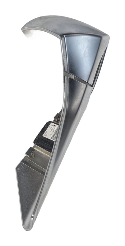 Thumbnail 3: 2013 BMW 650I F06 FRONT LEFT SEAT BELT GUIDE COVER w/ADJUSTMENT SWITCH (SILVER)