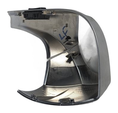 Thumbnail 5: 2013 BMW 650I F06 FRONT LEFT SEAT BELT GUIDE COVER w/ADJUSTMENT SWITCH (SILVER)