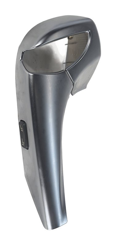 Thumbnail 2: 2013 BMW 650I F06 FRONT RIGHT SEAT BELT GUIDE COVER w/ADJUSTMENT SWITCH (SILVER)