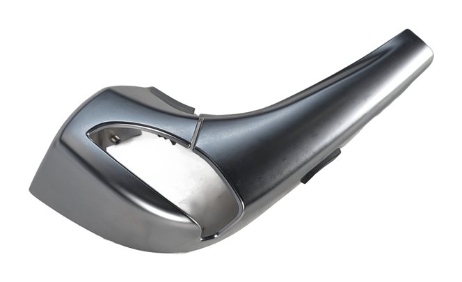 Thumbnail 3: 2013 BMW 650I F06 FRONT RIGHT SEAT BELT GUIDE COVER w/ADJUSTMENT SWITCH (SILVER)