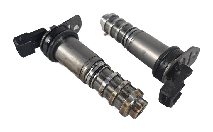 2013 BMW 650I GRAN COUPE F06 4.4L N63 ENGINE VANOS TIMING SOLENOID SET/2