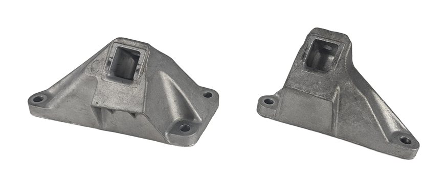 2013 BMW 650I GRAN COUPE F06 4.4L N63 LEFT/RIGHT ENGINE MOUNT BRACKET SET/2