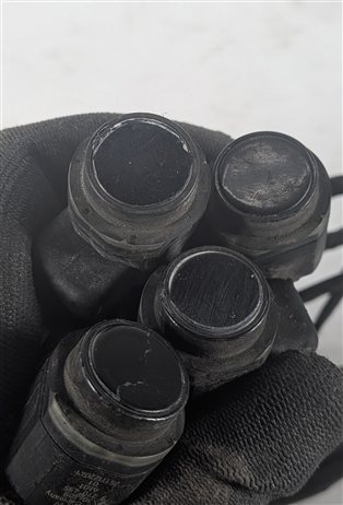 Thumbnail 4: 2013 BMW 650I F06 REAR PARK ASSIST PDC SENSOR SET (Black)