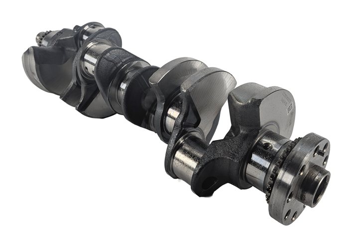 2013 BMW 650I GRAN COUPE (F06) 4.4L (N63) ENGINE CRANKSHAFT CRANK SHAFT
