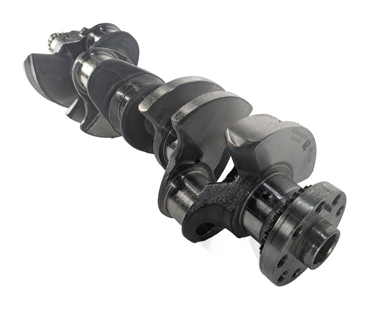 Thumbnail 3: 2013 BMW 650I GRAN COUPE (F06) 4.4L (N63) ENGINE CRANKSHAFT CRANK SHAFT