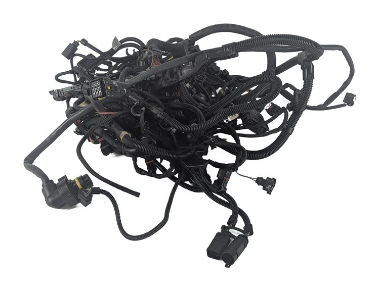 Thumbnail 2: 2013 BMW 650I GRAN COUPE F06 4.4L N63 ENGINE WIRE WIRING HARNESS LOOM