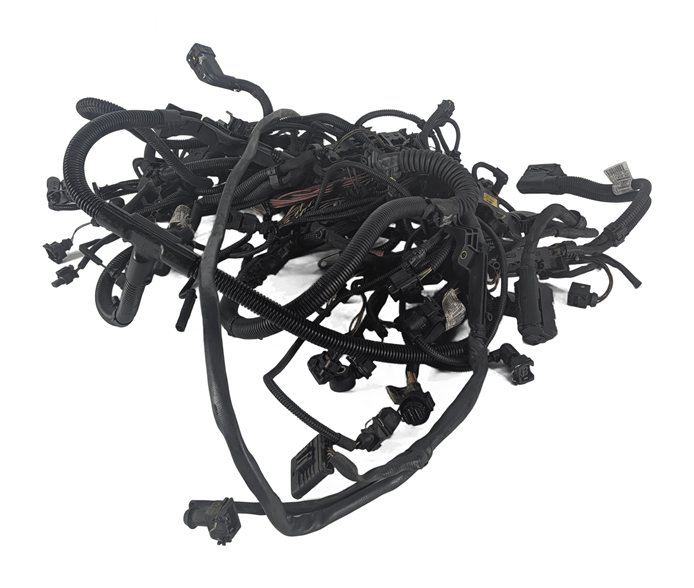 Thumbnail 3: 2013 BMW 650I GRAN COUPE F06 4.4L N63 ENGINE WIRE WIRING HARNESS LOOM