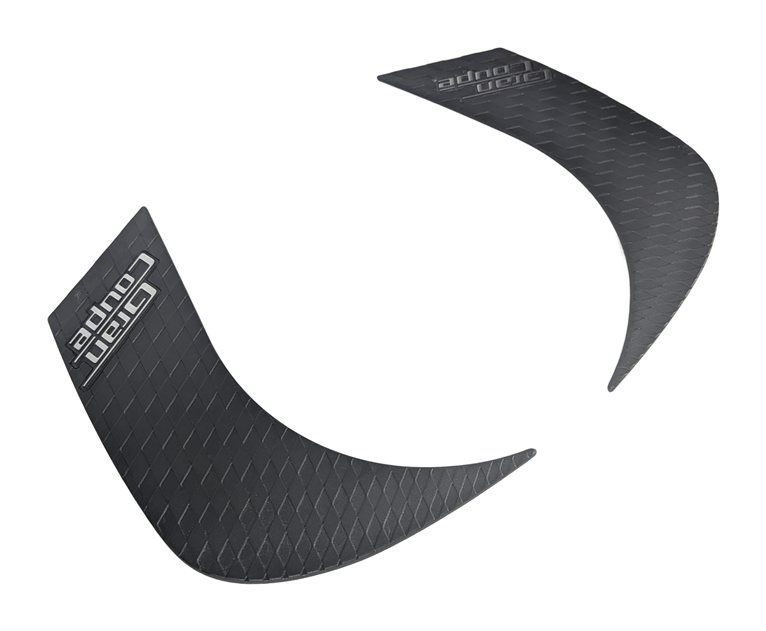 Thumbnail 2: 2013 BMW 650I F06 REAR LEFT/RIGHT C-PILLAR EXTERIOR TRIM SET/2 BLACK