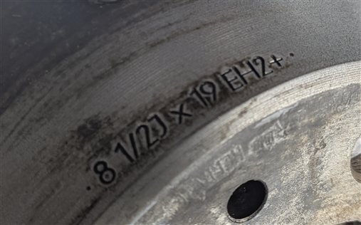 Thumbnail 3: 09-17 BMW 535iGT 550iGT 740i 750i 760i (F01 F07) 19x8.5 ALUMINUM SPOKE WHEEL RIM