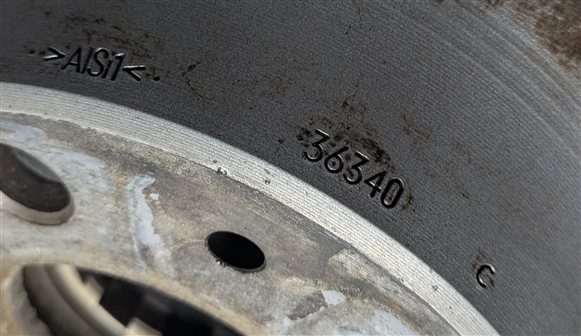 Thumbnail 5: 09-17 BMW 535iGT 550iGT 740i 750i 760i (F01 F07) 19x8.5 ALUMINUM SPOKE WHEEL RIM