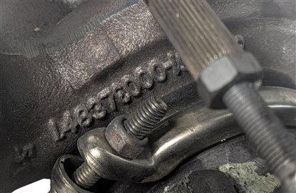 Thumbnail 8: 2013-2019 BMW 550i 550iGT 650i 750i X5 X6 4.4L N63 ENGINE LEFT TURBOCHARGER