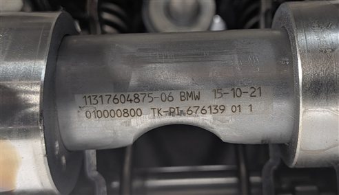 Thumbnail 6: 13-19 BMW 550i 650i 750i X5 X6 4.4L N63B TWIN TURBO ENGINE RIGHT CYLINDER HEAD