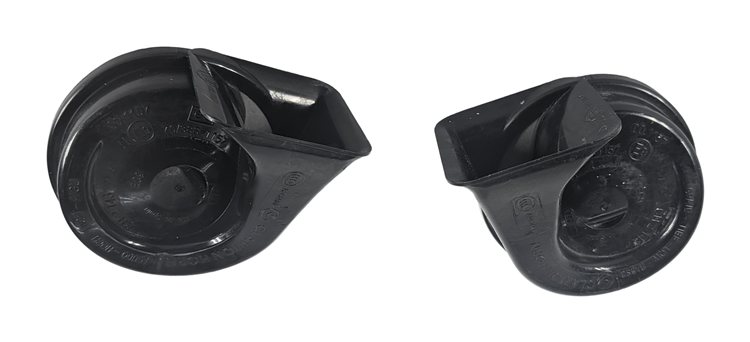 Thumbnail 2: 2009-2017 BMW 6 7 SERIES (F01 F06) HIGH & LOW TONE SAFETY HORN SET 2