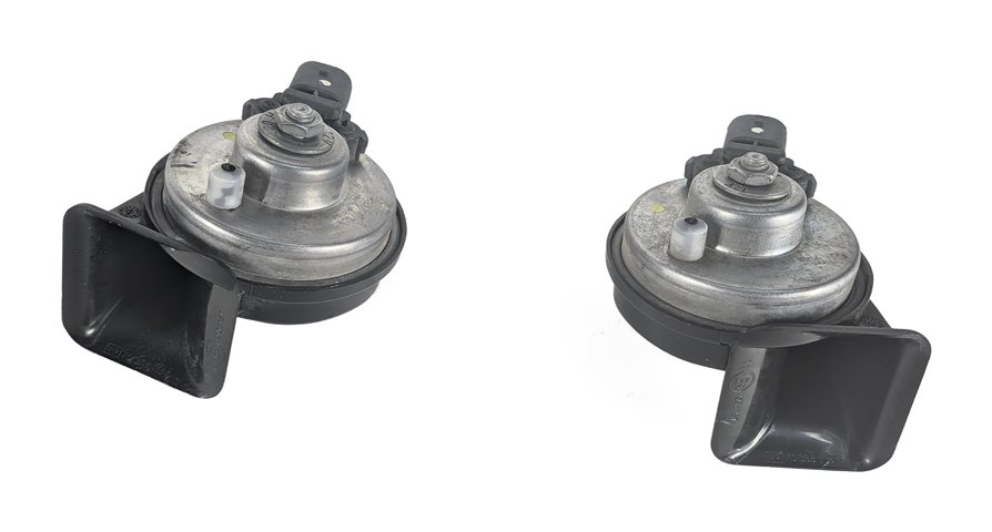 Thumbnail 5: 2009-2017 BMW 6 7 SERIES (F01 F06) HIGH & LOW TONE SAFETY HORN SET 2