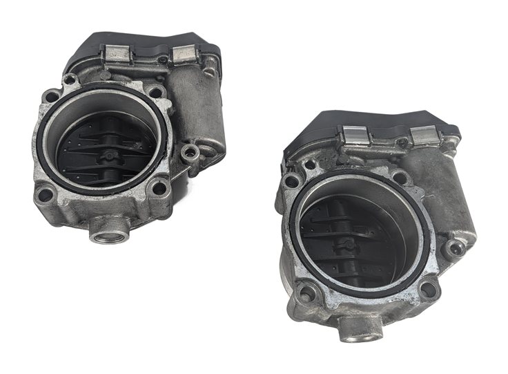 Thumbnail 5: 08-18 BMW 5 6 7 M5 M6 (E70 F01 F10 F12 F15 F16) 4.4L ENGINE THROTTLE BODY SET-2