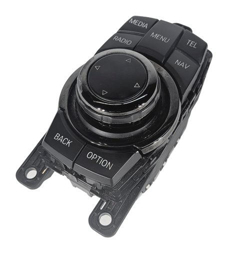 12-15 BMW 640i 650i M6 (F06 F12 F13) STEREO NAVIGATON MEDIA i-DRIVE KNOB SWITCH