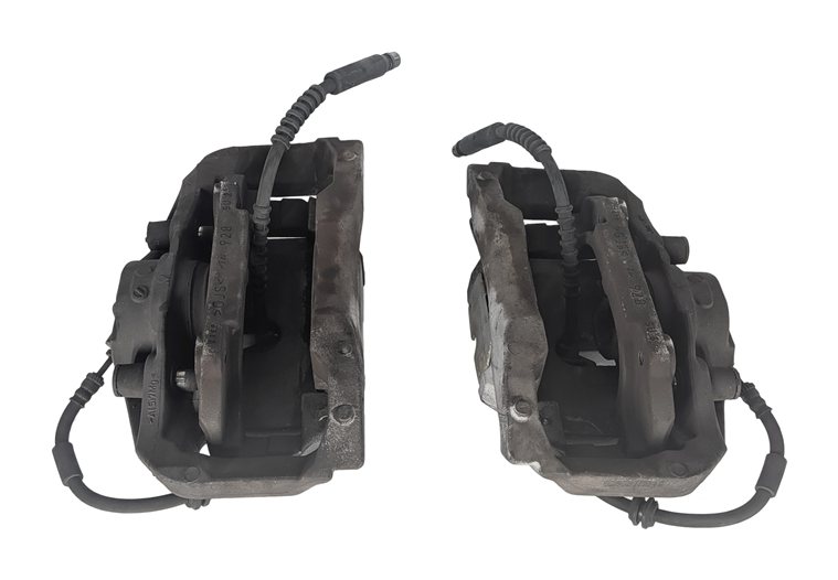 Thumbnail 4: 10-17 BMW 535iGT 535i 550i 650i 740i (F01 F06 F07 F10) FRONT BRAKE CALIPER SET-2