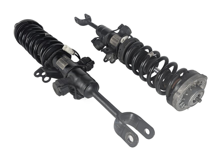 13-19 BMW 640i 650i F06) (GRAN COUPE) FRONT LEFT & RIGHT EDC SHOCK STRUT SET/2